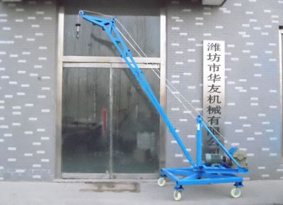 點(diǎn)擊查看詳細(xì)信息<br>標(biāo)題：魚(yú)塘車(chē)間碼頭等多用途吊機(jī)多種款式 閱讀次數(shù)：27484