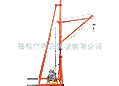 點擊查看詳細信息<br>標題：華友機械室內(nèi)外通用小吊機 閱讀次數(shù)：10374